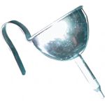 Funil Metálico 90mm Reto Curto para Bomba Injetora Lub-63 Lubefer