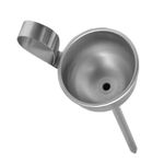 Funil Metálico 90mm Reto Curto para Bomba Injetora Lub-63 Lubefer