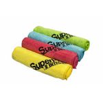 Pano Micro Fibra Multiuso 35 X 35cm Sp9324 Superpro - 4 Unidades 