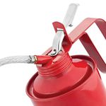 Almotolia de Metal 570gr Haste Fixa e Flexivel 1396307