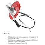 Bomba de Engraxar para Balde de 20Kg com Mangueira 1,30m MAC-50 Maclub