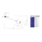 Torneira Bóia 1/2" para Caixa Dagua Cipla