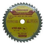 Disco de Serra Circular 7.1/4 pol com 24 Dentes CCS184-24 Starrett
