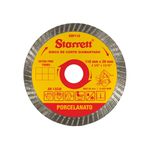Disco Diamantado Porcelanato 110mm x 20mm DDP110 Starrett