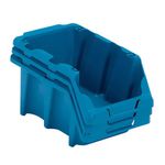 Gaveta Plástica Empilhável Número 5 Azul 42002 Presto