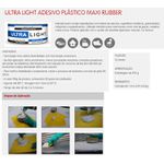 Massa Plástica Ultra Light 495gr 