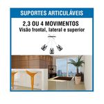 Suporte Articulado 3 Movimentos para TV 10 a 56 pol BRA3.0 Brasforma