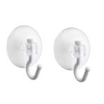 Gancho Plástico Com Ventosa C/ 4 Peças Pr2581 
