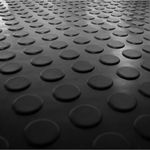Piso Laminado Moeda 1,30m Preto 290403 Kapazi