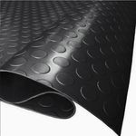 Piso Laminado Moeda 1,30m Preto 290403 Kapazi