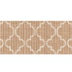 Tapete Antiderrapante Tropical Arabe Bege 65cm 0202ARBG Kapazi