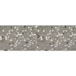 Tapete Antiderrapante Tropical Terrazo Cinza 43cm 0201TER01 Kapazi