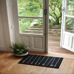 Tapete Clean Kasa Bem Vindo 40 x 60cm 1414023BVN Kapazi