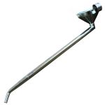 Funil Metálico 155mm para Kombi 1 Curva Longa Lub-56 Lubefer