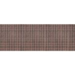 Tapete Antiderrapante Tropical Xadrez Marrom 43cm 0201XAD01 Kapazi