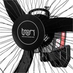 Ventilador de Parede 60cm Preto Bivolt Tron