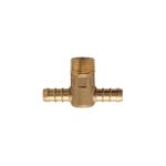 Te Bruto Para Gás Rosca 1/2" e Espigas 3/8" 181307 Blukit