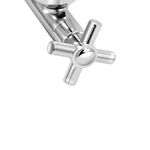 Torneira Cozinha Gourmet Flexivel de Mesa em ABS Cromado 411000