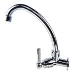 Torneira Cozinha de Parede ABS Cromado Bica Alta 431001