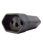 Pino Fêmea 2P+T 10A Preto Margirius 