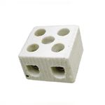 Conector Porcelana 10mm 2 polos 8202 Fertak