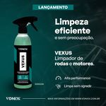 Vonixx Vexus 500ml Spray Limpador de Rodas e Motores 2005228