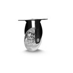 Rodizio Fixo Placa Gel 75mm 8823