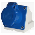 Tomada Industrial Sobrepor 16A 3P+T Azul Margirius 21605