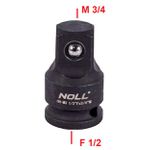 Adaptador De Impacto 1/2 X 3/4 Noll 435,0156