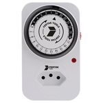 Timer Temporizador Analógico 8250 Fertak Bivolt