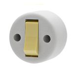 Interruptor Externo 1 Tecla Simples Redondo 1755 
