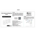 Interruptor Inteligente Touch 1 Tecla Branco Bivolt 21560 Margirius