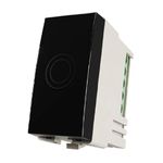 Modulo Interruptor Touch Simples 10A Preto 21860 Sleek Margirius