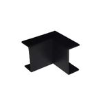 Cotovelo para Canaleta Sistema X 20×10mm com 2 Unid Preta Margirius 21894