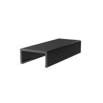 Luva para Canaleta Sistema X 20×10mm Preta com 2 Unid Margirius 21889