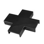 Cruzeta Para canaleta 20×10mm Preta C/ 2pçs Margirius 21891