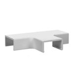 TE Para canaleta 40×16mm Branco C/ 2pçs Margirius 21825