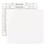 Placa 4 x 4 Branca Cega 19433 Linha B3 Margirius