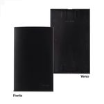 Placa 4x2 Cega Clean Preto Fosco Margirius