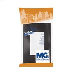 Placa 4x2 de 3 Postos Clean Preto Fosco Margirius