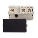 Módulo Interruptor Paralelo 10A Clean Preto Fosco Margirius