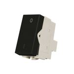 Módulo Interruptor Bipolar Simples 10A Linha Infinity Ebony Margirius
