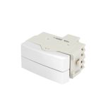 Módulo Interruptor Duplo Simples Linha Infiniti Margirius 