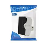 Módulo Interruptor Simples Linha Infinity Ebony Margirius