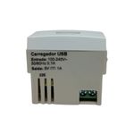 Módulo Carregador Usb 1A Linha Sleek Margirius