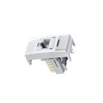 Módulo De Rede Informática Rj-45 Cat-5e Linha Sleek Margirius