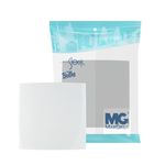 Placa 4 X 4 Cega Branca Linha Sleek Margirius 