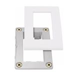 Conjunto Placa + Suporte Para Móvel Branco Linha Sleek Margirius 
