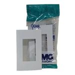 Placa 4 X 2 Com 3 Postos Branco Linha Sleek Margirius 