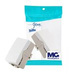 Módulo Interruptor Simples Branco Linha Sleek Margirius 
